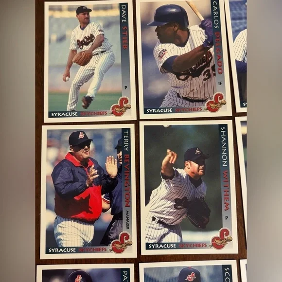 31 Cards From Syracuse Sky Chiefs 1990s  Baseball Cards - Picture 2 of 16